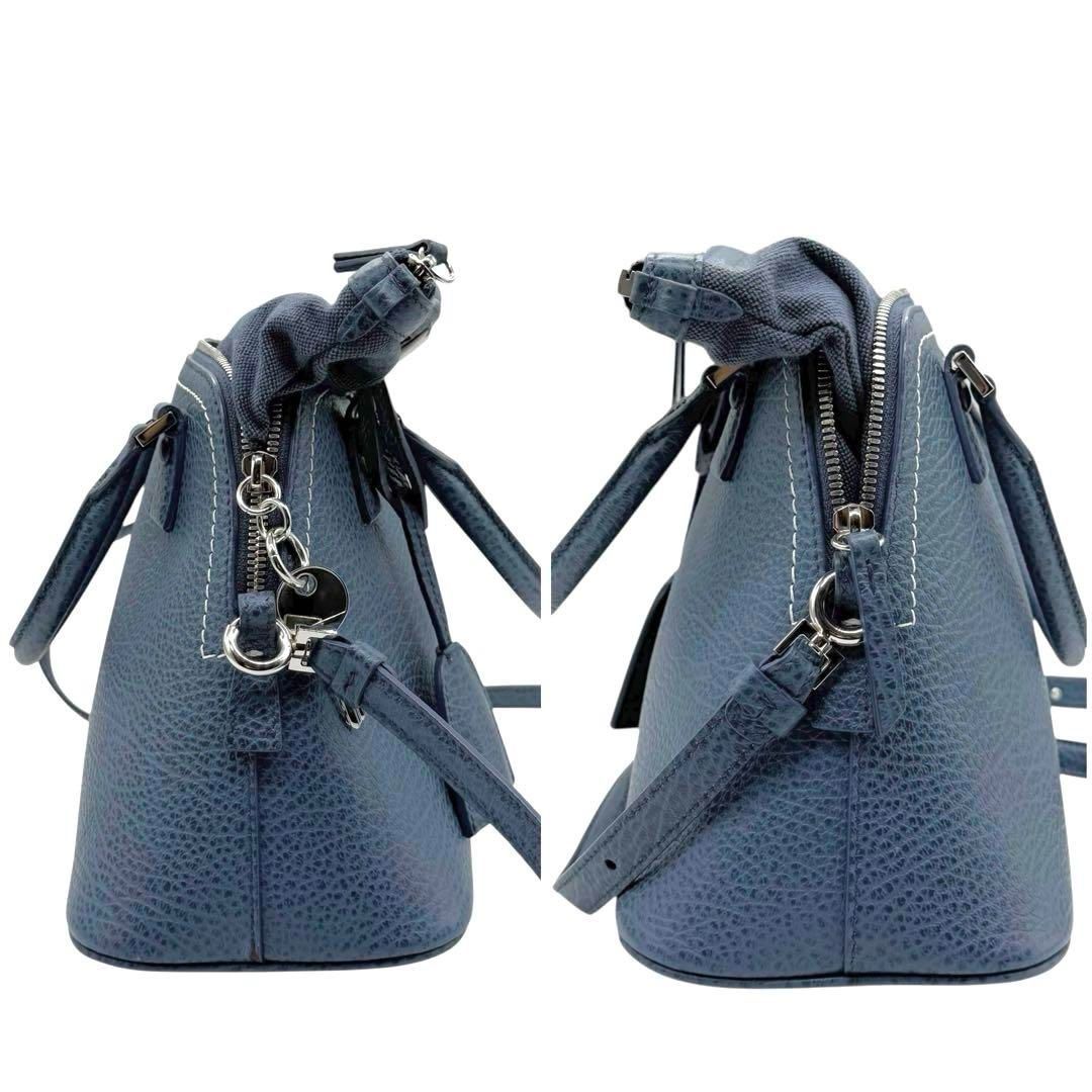 メゾンマルジェラ　5AC ミニ　2way ショルダーバッグ　ブルー　3805 メゾンマルジェラ 5AC ミニ 2way ショルダーバッグ ブルー 3805 - メルカリ