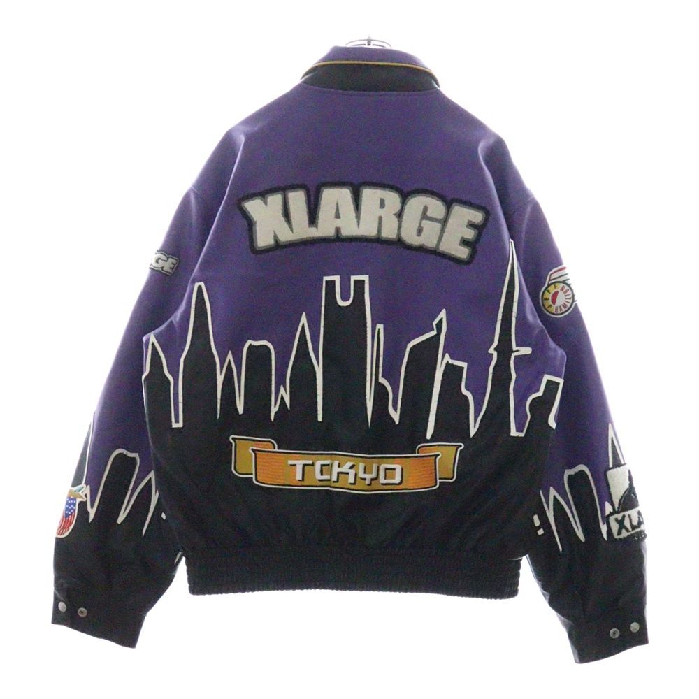 X-LARGE (エクストララージ) ×JEFF HAMILTON FAUX LEATHER