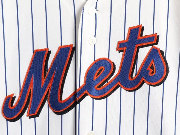 MLB Majestic メッツ ベースボールシャツ S ユニホーム 大リーグ