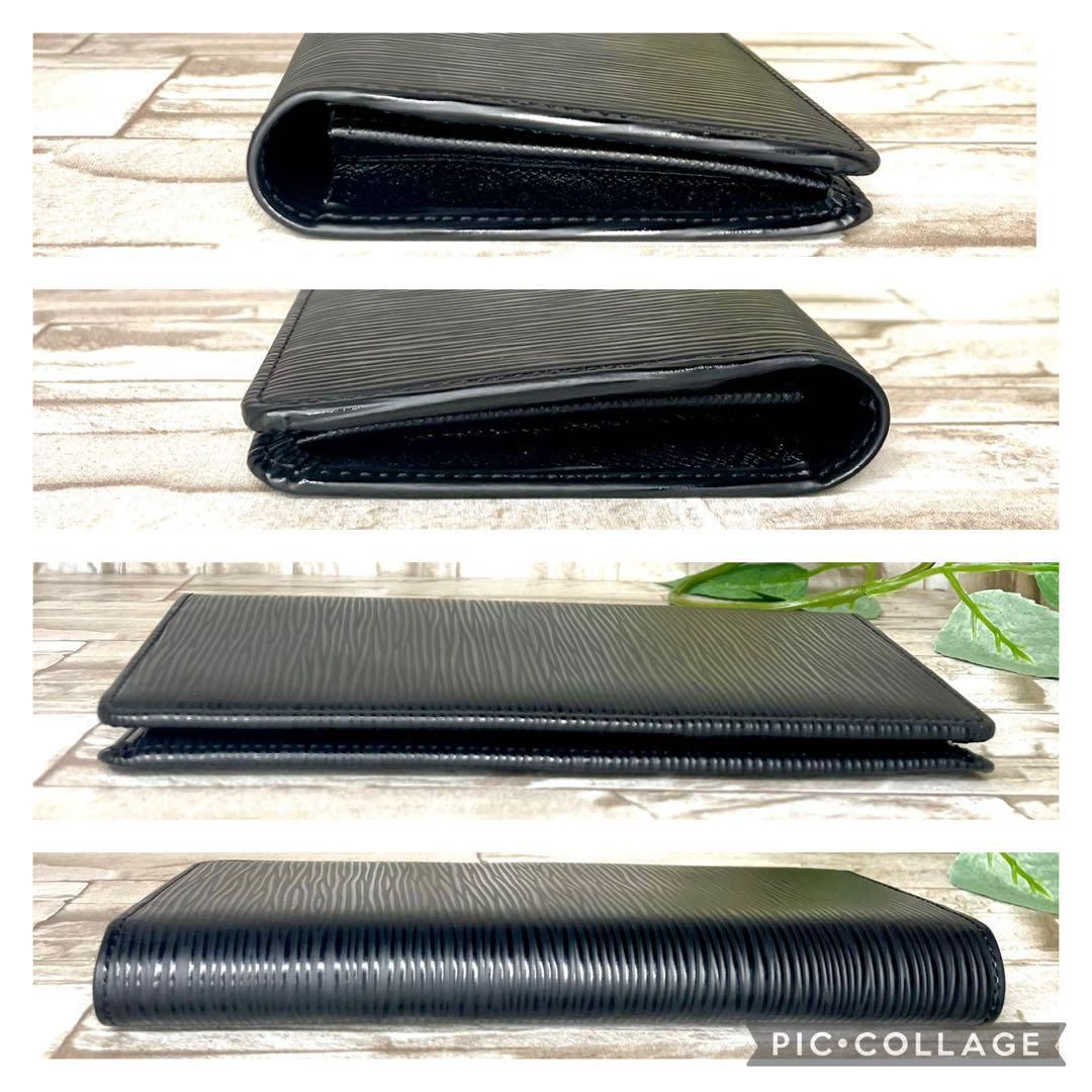 ⛄️超極美品⛄️ ルイヴィトン エピ ポルトフォイユブラザ ノワール  