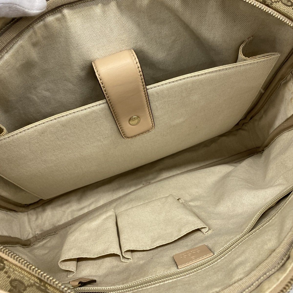 シャンパンゴールド金具 2wayバッグ