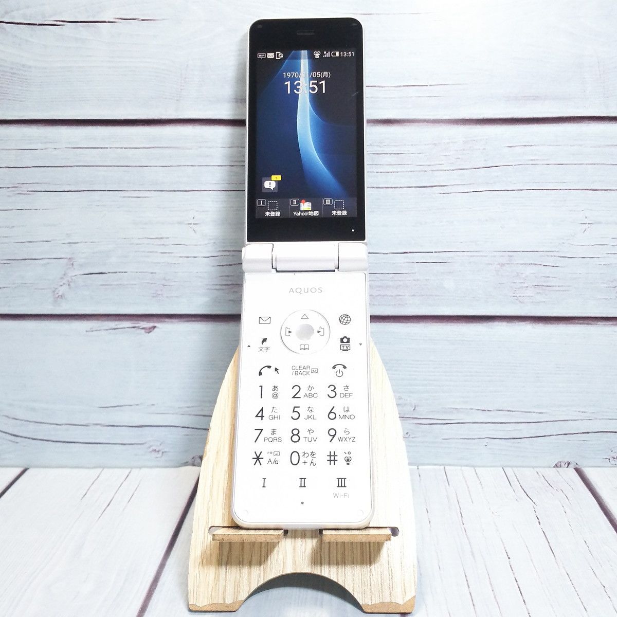 Softbank SIMフリー AQUOSケータイ2 601SH ＃SG2498 SHARP 4Gガラホ 折