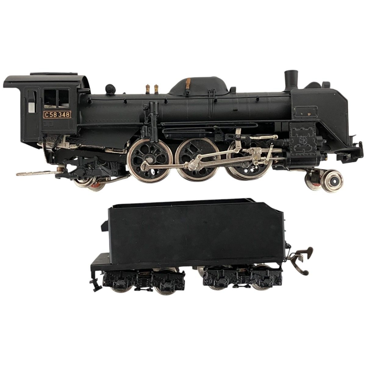 C58蒸気機関車、ジャンク、HOゲージ EF58，天賞堂、ジャンク、電気