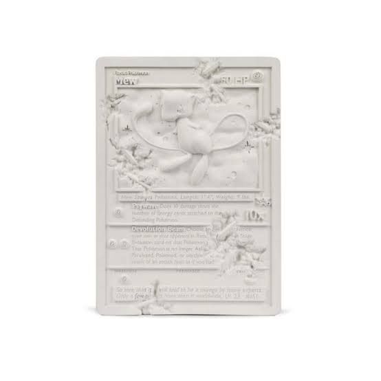 Daniel Arsham x Pokemon Mew Card 石版 ミュウ - メルカリ