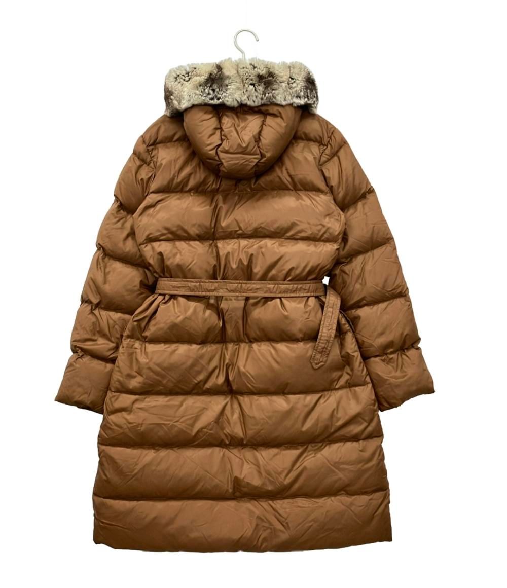 【関税込み】Moncler ベージュ Leiothrix ダウンジャケット モンクレール ダウンコート レディース SIZE 3 (L) MONCLER