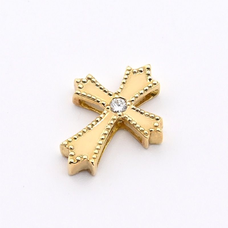 K18 クロス ペンダントトップ 1.7g 新品 - メルカリ