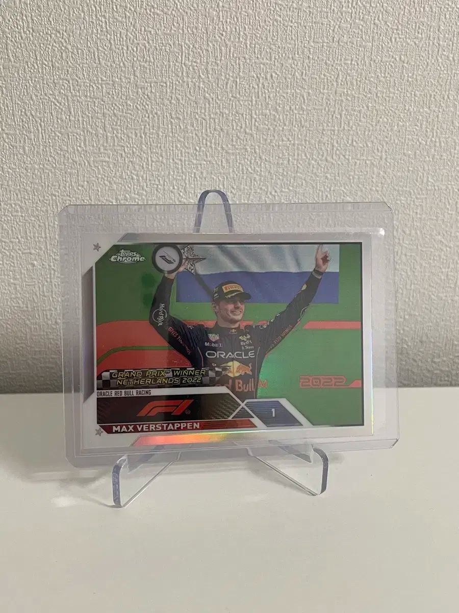 F1 2023 TOPPS トップス クロム 屈折望遠鏡 レッドブル マックス フェルスタッペン