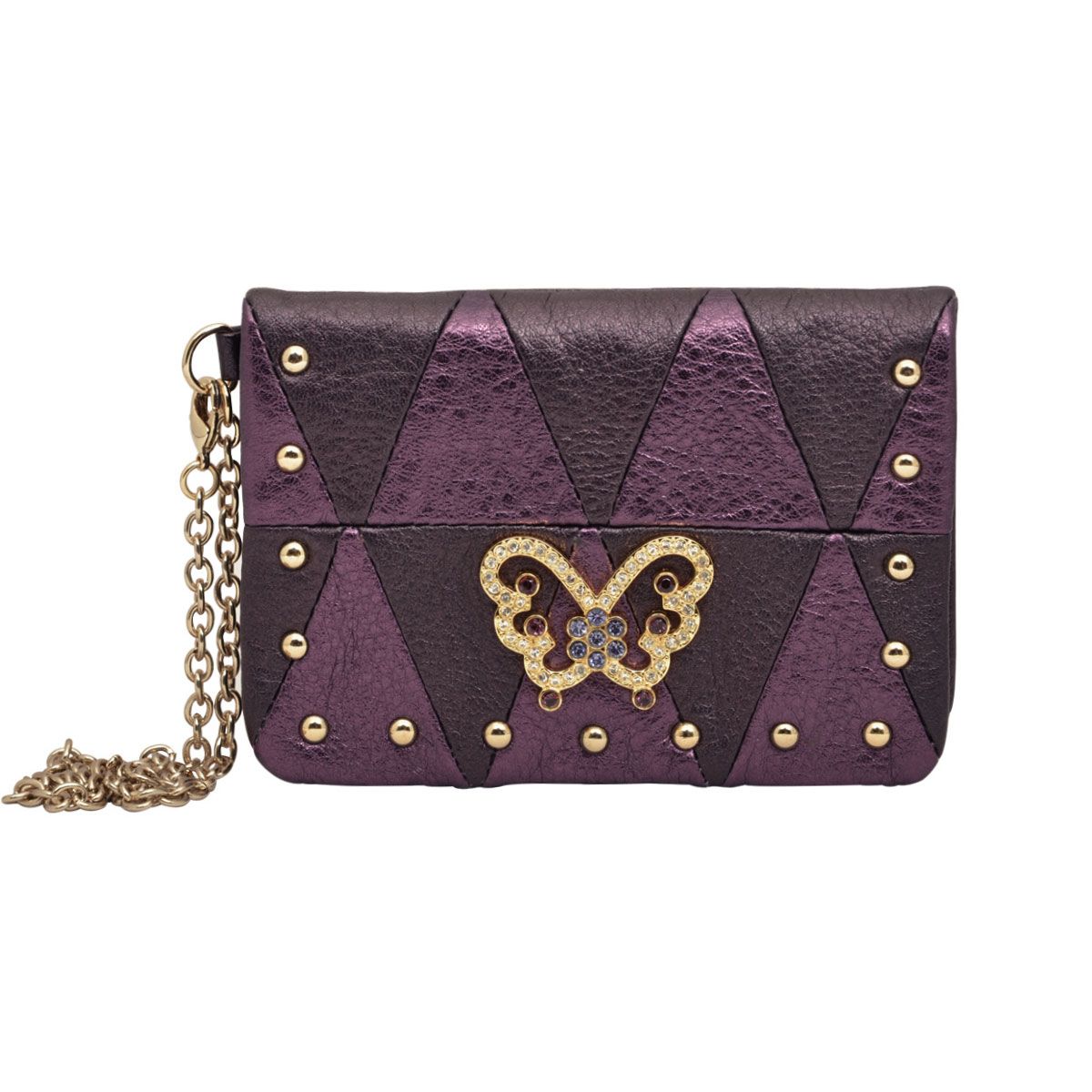 アナスイ ANNA SUI パスケース チェーン付き 定期入れ アロマシリーズ 307265 96 パープル