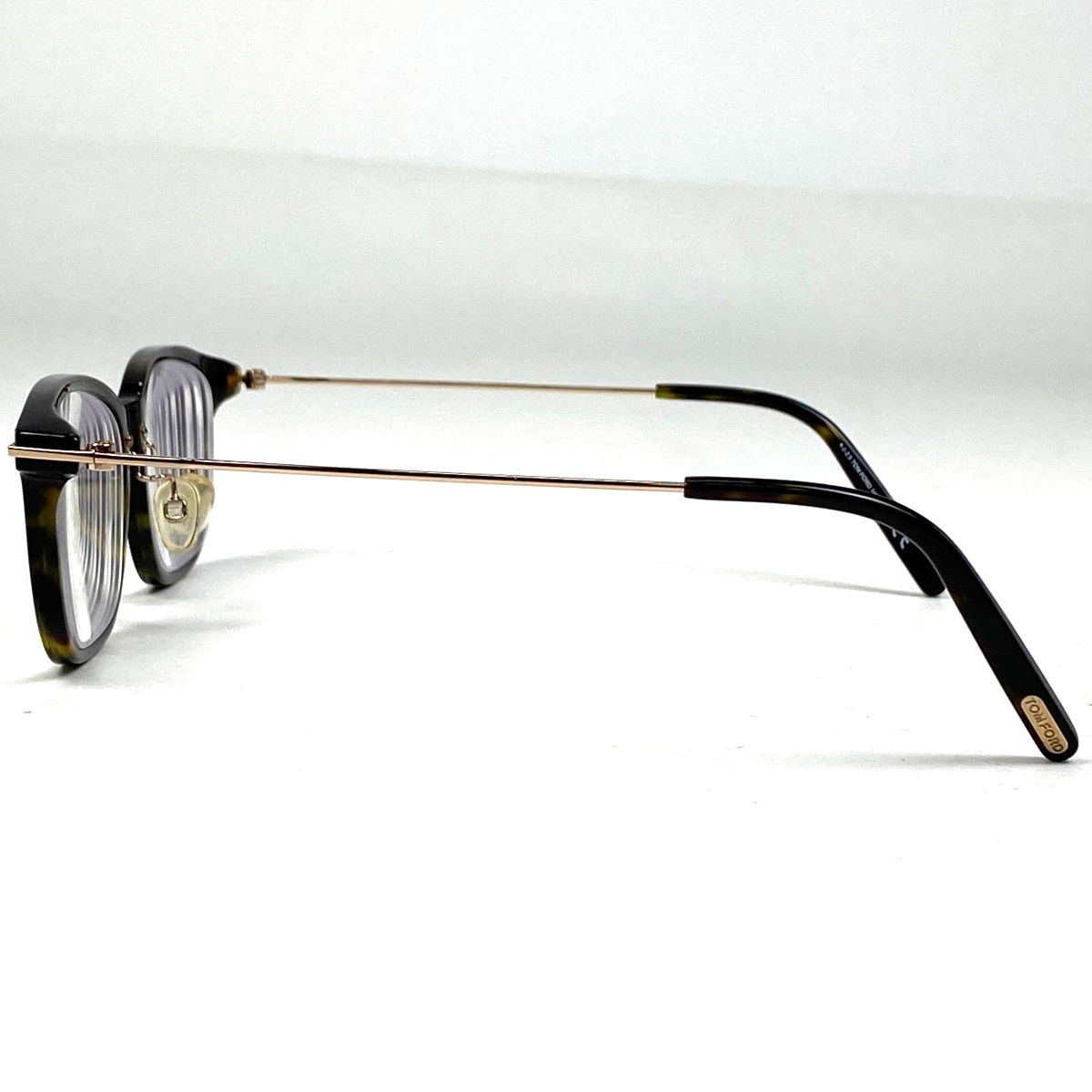 トムフォード TF5040 メガネ ブラック ブラウン プラスチック 度なし