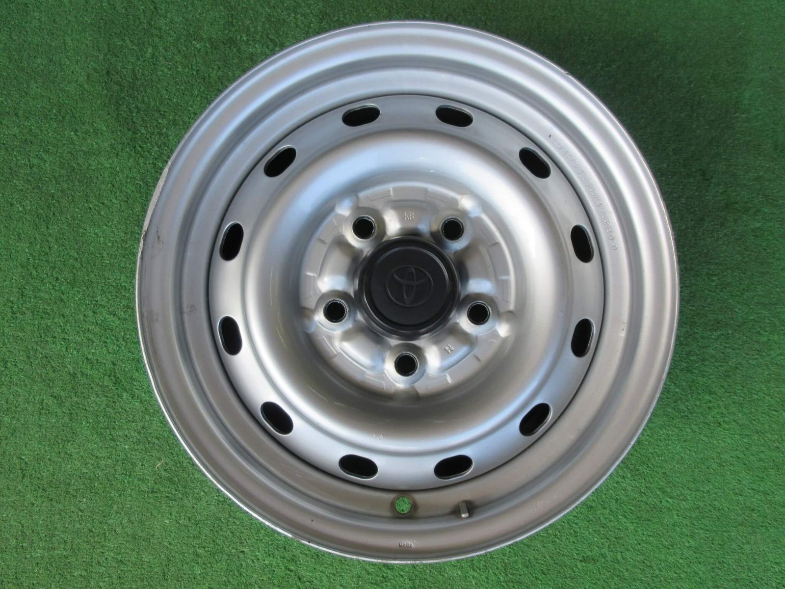 トヨタ タクシー純正スチール