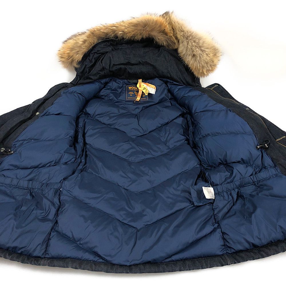 美品　WOOLRICH ウールリッチ　ブルゾン　ジャンパー デニム 古着 90～00年代 ウールリッチ WOOLRICH デニムジャケット