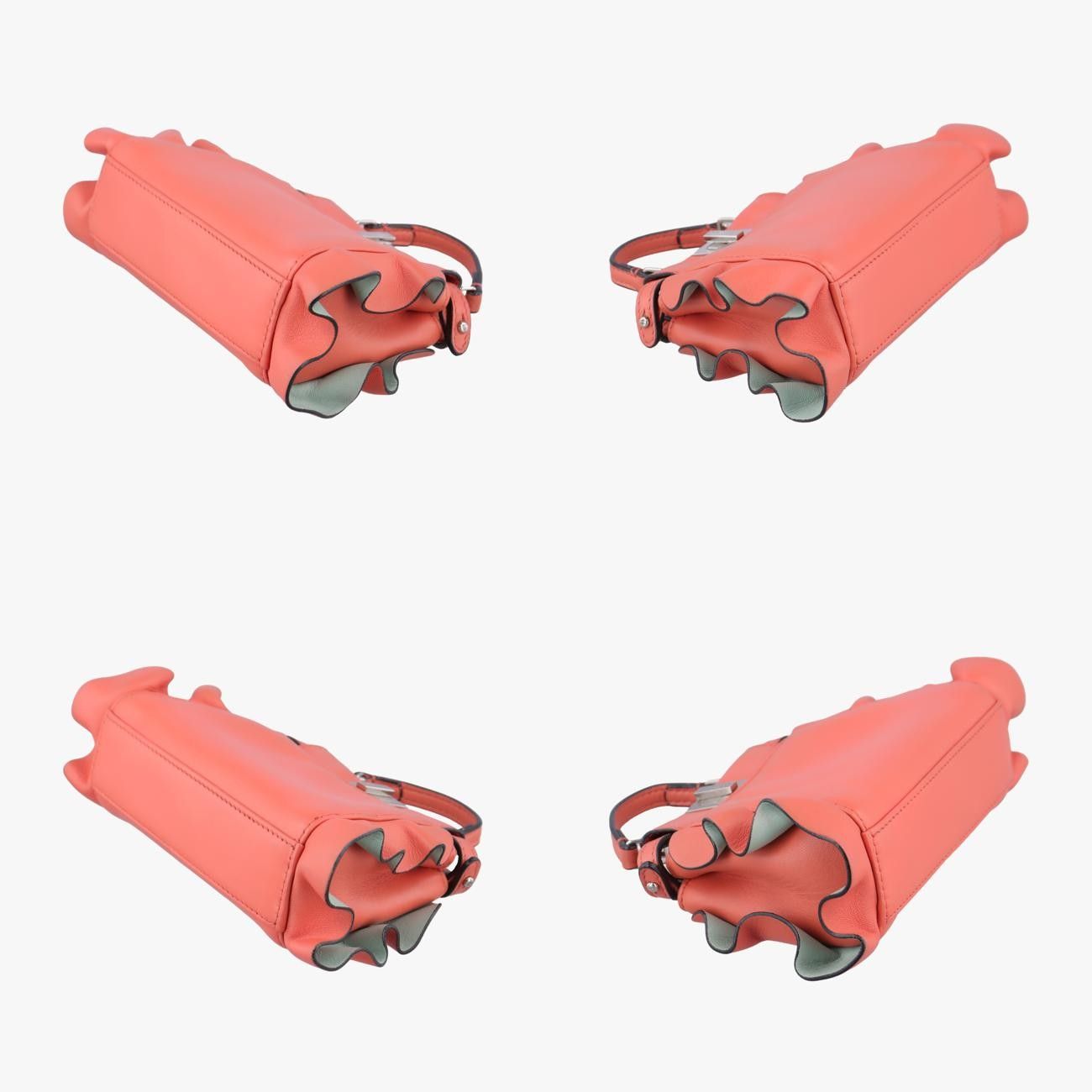 フェンディFendiマイクロピーカブーオレンジラムスキン8M03558M0355-S3Z-169-10429 DECORATOM_COM_BR