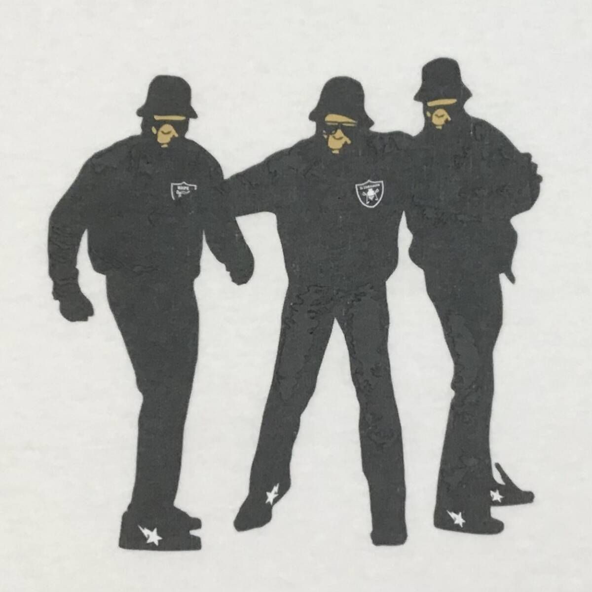 ☆XL☆ RUN DMC パロディ Tシャツ a bathing ape BAPE Hip Hop エイプ 