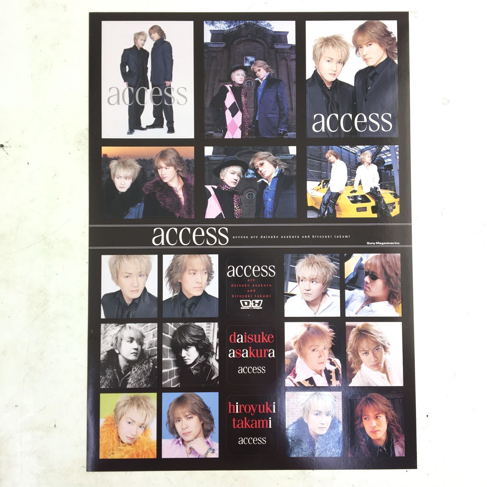 03m0231 access アクセス 写真集 the scene of crossbridge 特典