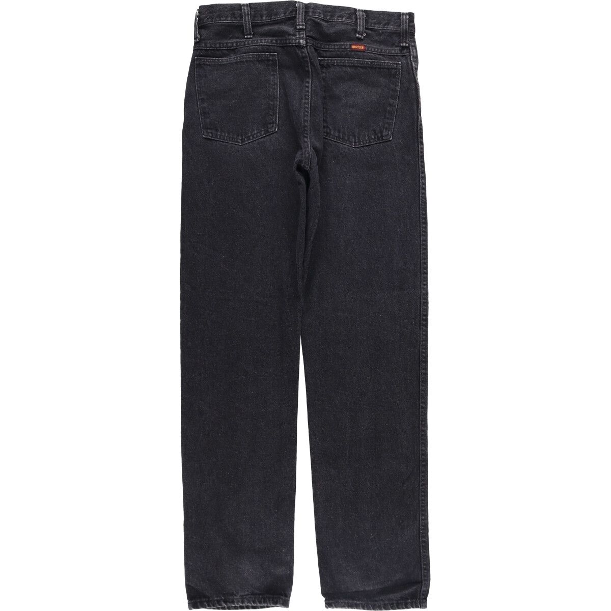 古着 90年代 ラスラー RUSTLER ブラックデニム ストレートデニムパンツ メンズw31相当 ヴィンテージ eaa584853