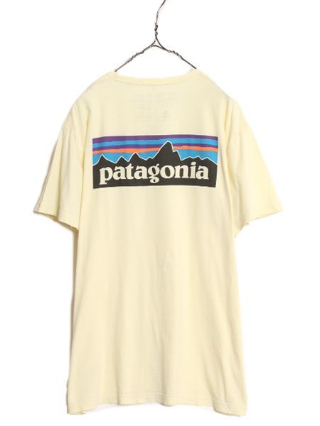 お得なクーポン配布中!】 19年製 パタゴニア 両面 プリント 半袖 Tシャツ メンズ XL / Patagonia アウトドア 大きいサイズ P6  スリムフィット バックプリント 黄色 - メルカリ