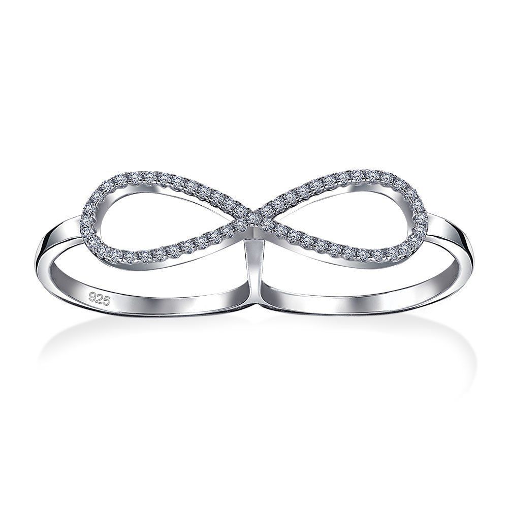 【数量限定】Jewelry] ボーホーの簡単なロマンチックな大きい舗装のキュービックジルコニア優雅なキュービックジルコニアの方法声明 CZ の舗装の十代の女性 .925 [Bling のスターリング・シル