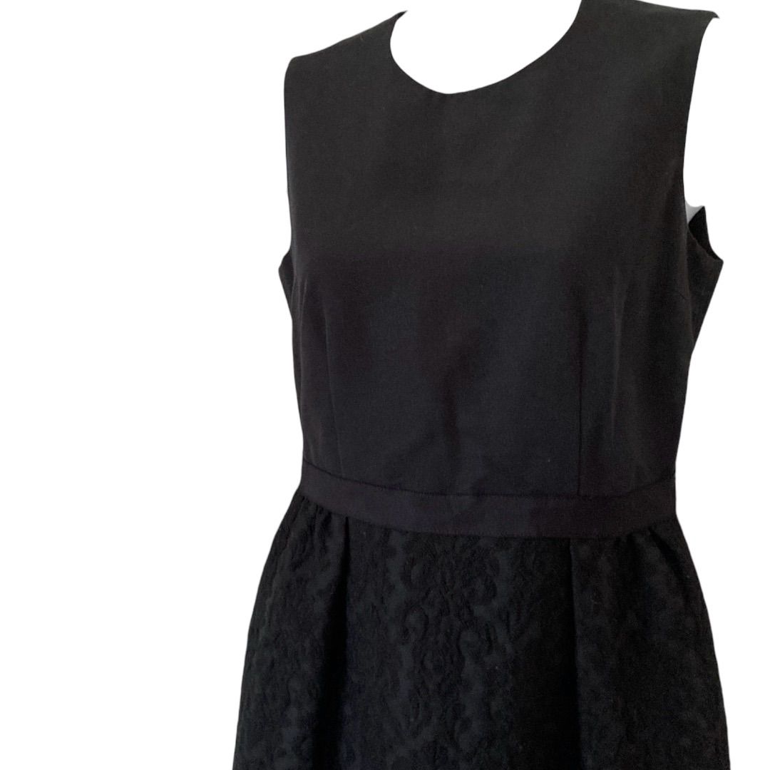 BURBERRY シルクノースリーブワンピース ブラック