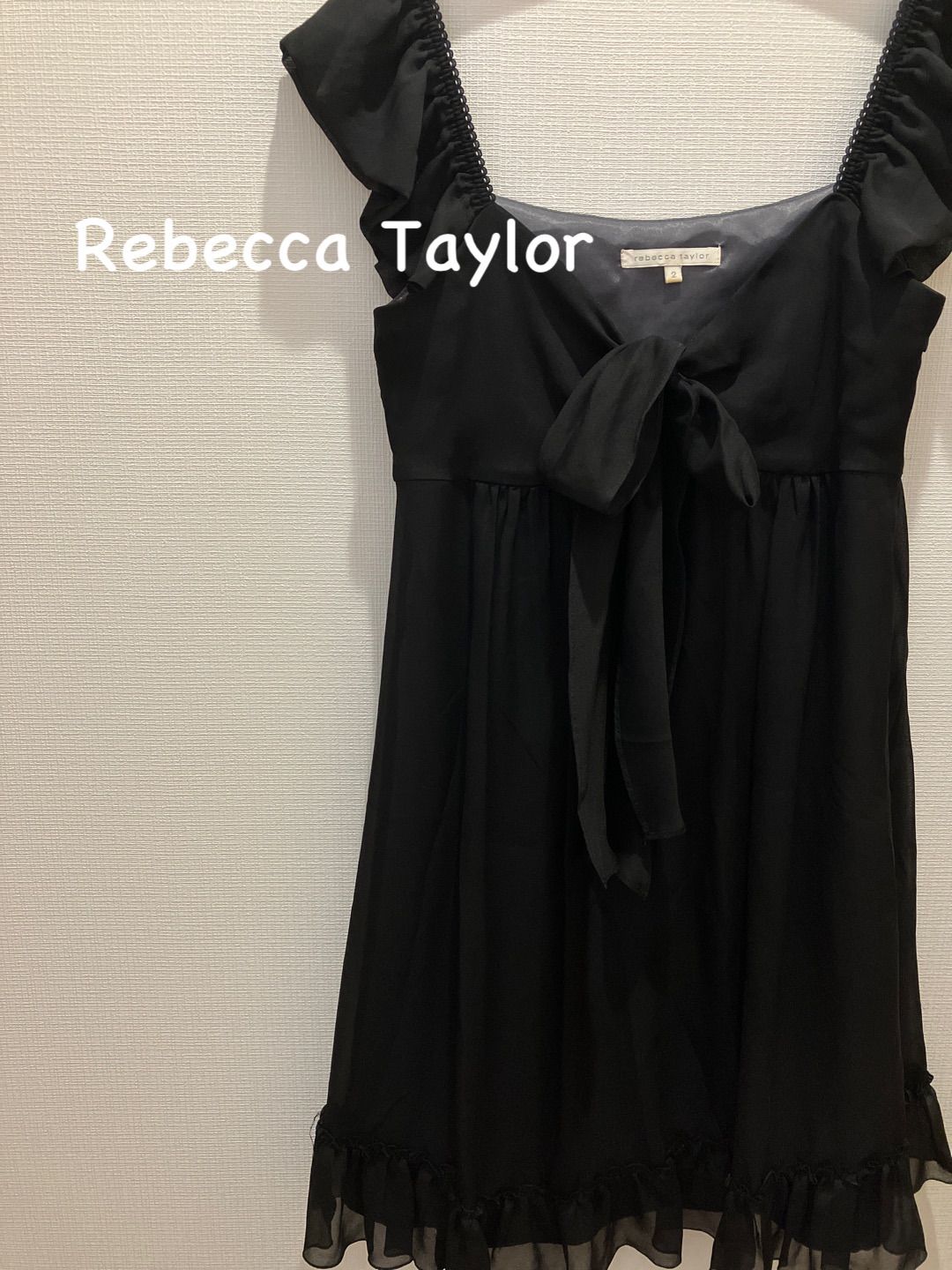 Rebecca Taylor レベッカテイラー 肩フリル ワンピース - 通販