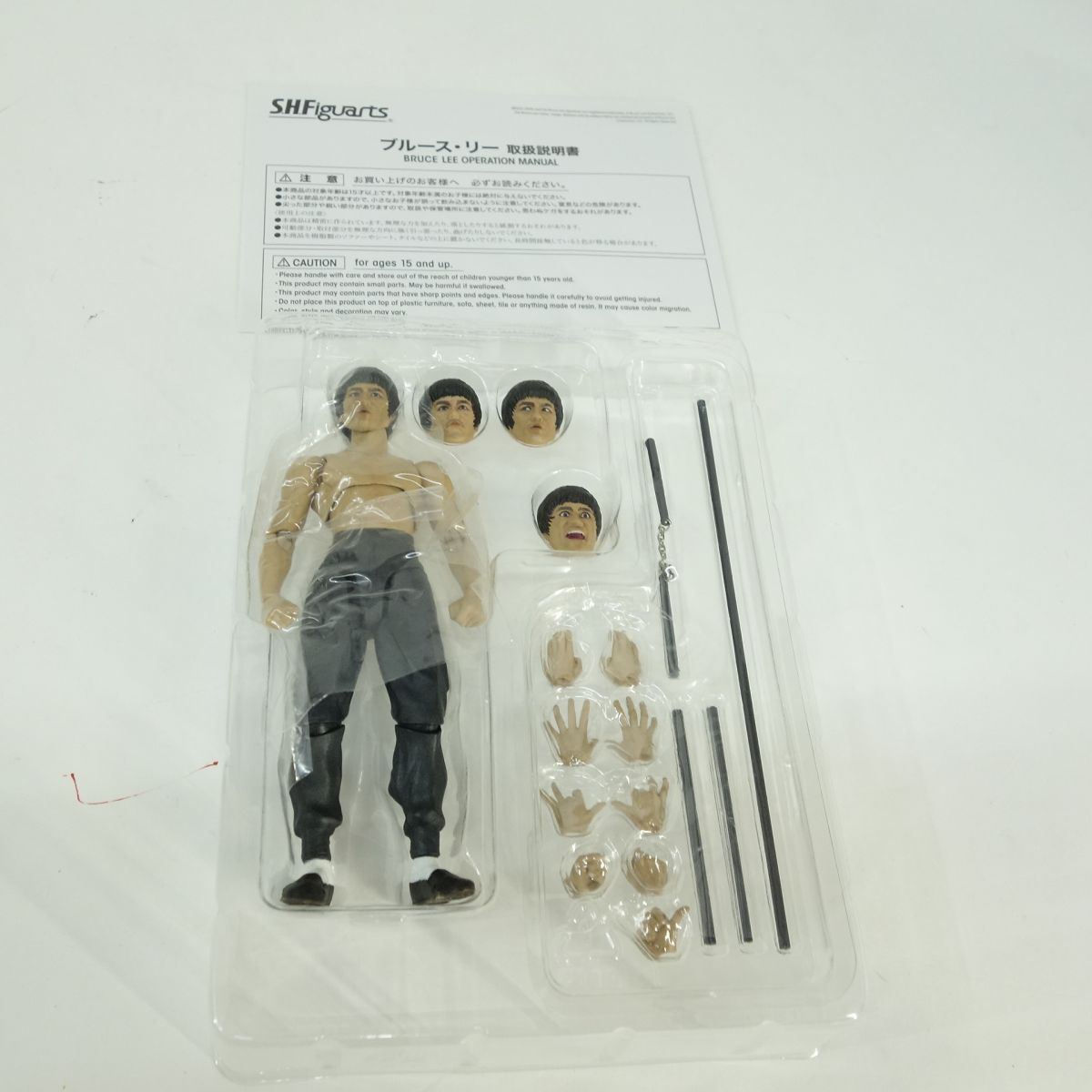 S.H.Figuarts ブルース・リー フィギュア ※中古 - メルカリ