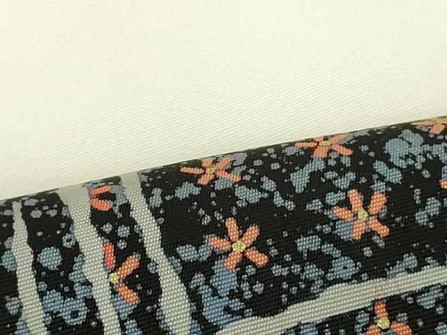 平和屋着物○鎌倉友禅 坂井教人 日本工芸会正会員 塩瀬 九寸名古屋帯