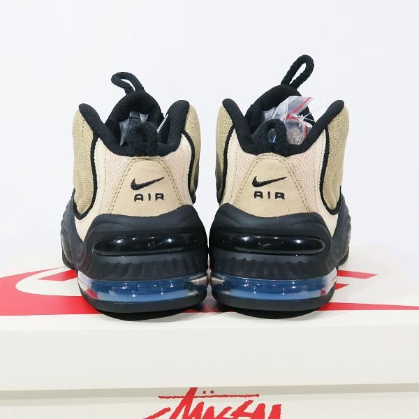 ナイキ ステューシー 限定コラボ エアペニー2 ラタン/ライムストーン 28cm dx6934-200_1.jpg