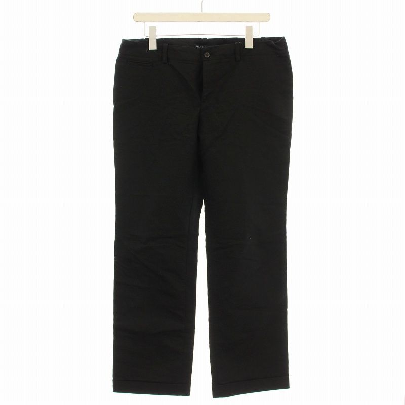 ラルフローレン RALPH LAUREN コットンパンツ 大きめサイズ 5 黒