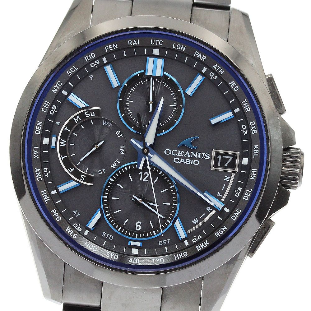 カシオ CASIO OCW-T2600B-1AJF オシアナス クラシックライン ソーラー  