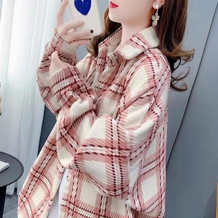 チェック柄シャツ レディース 長袖 ゆったり ス 大きいサイズ ビッグシャツ ライトアウター カジュアル 前開き 可愛い 春秋 きれいめ おしゃれ チェック柄シャツ レディース 長袖 ゆったり トップス 大きい