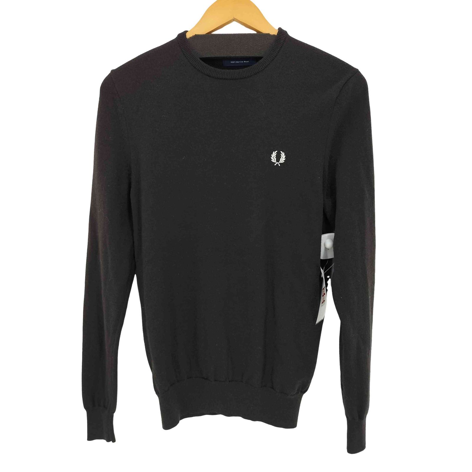 フレッドペリー FRED PERRY ウール クラシック クルーネック セーター Wool Classic Crew Neck Sweater メンズ import：S 