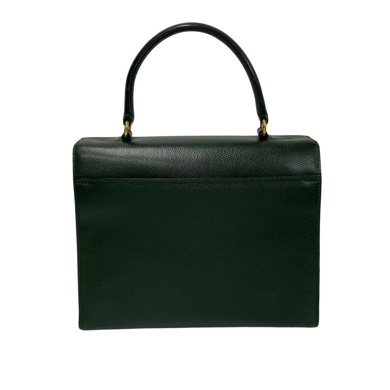 未使用保管品 CELINE セリーヌ ヴィンテージ ロゴ 金具 レザー