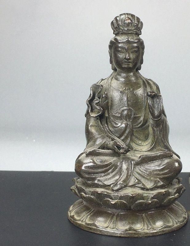 仏教美術  仏像  観音菩薩様  小仏像 銅製 銅器 仏教美術 仏像 観音菩薩様 小仏像 銅製 銅器 工芸品