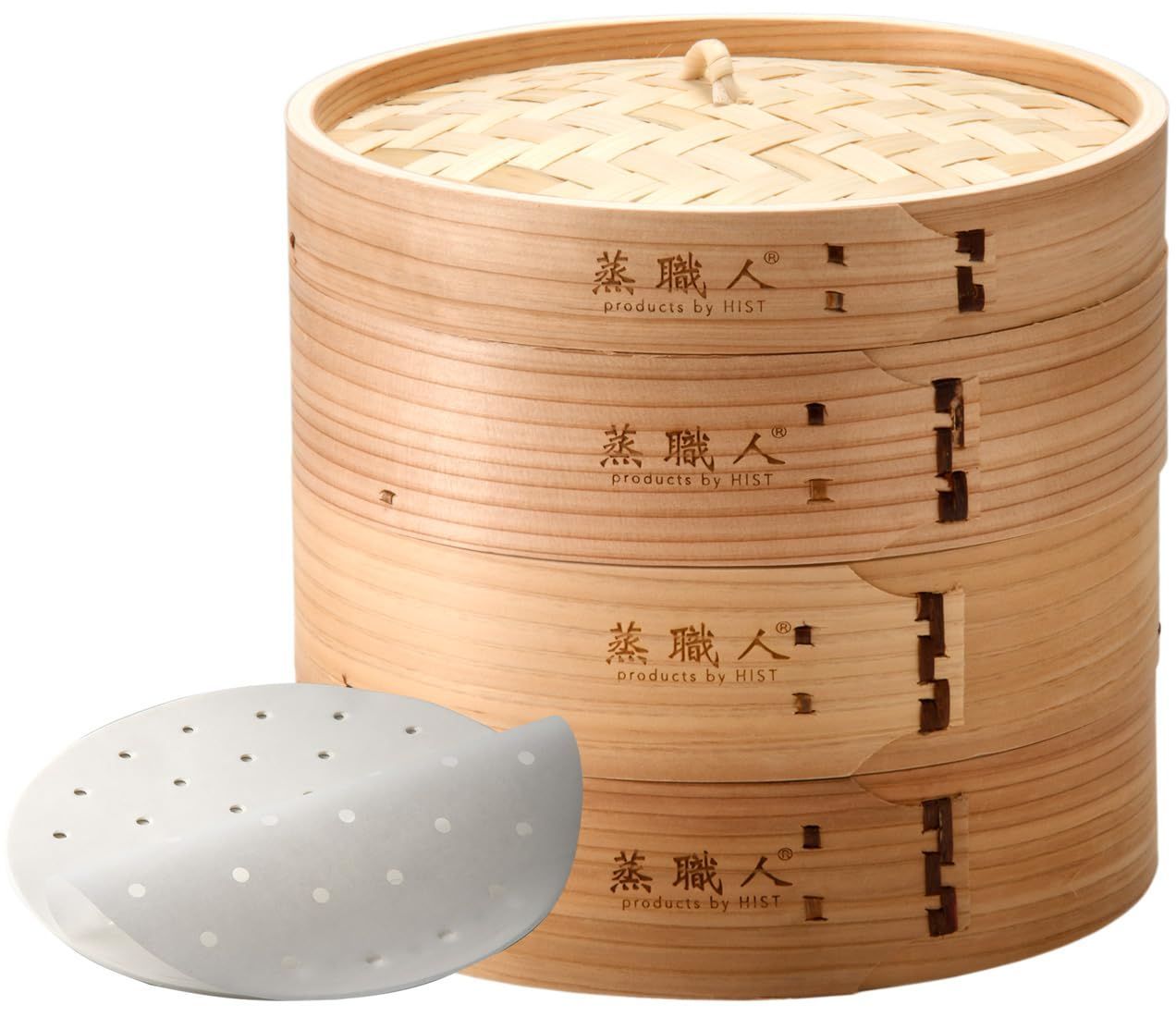 角蒸し器 4段の3段 業務用 ステンレス製の大容量蒸し器 セイロ 店舗