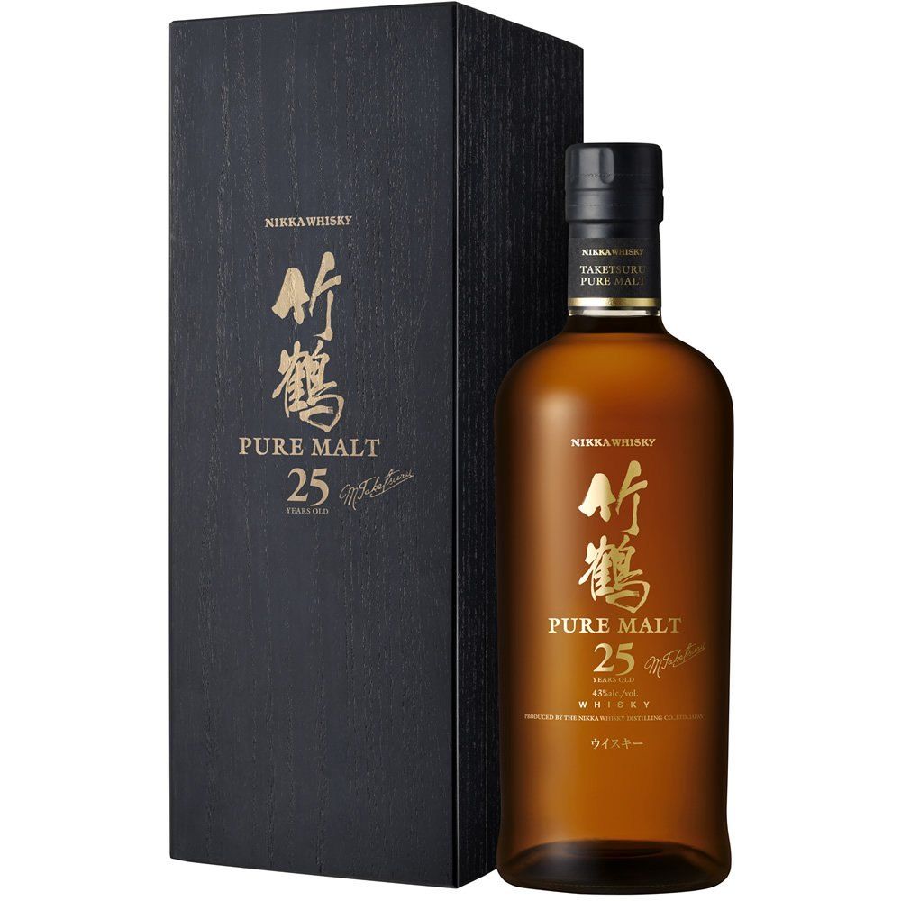 竹鶴25年ピュアモルト ウイスキー 日本 700ml