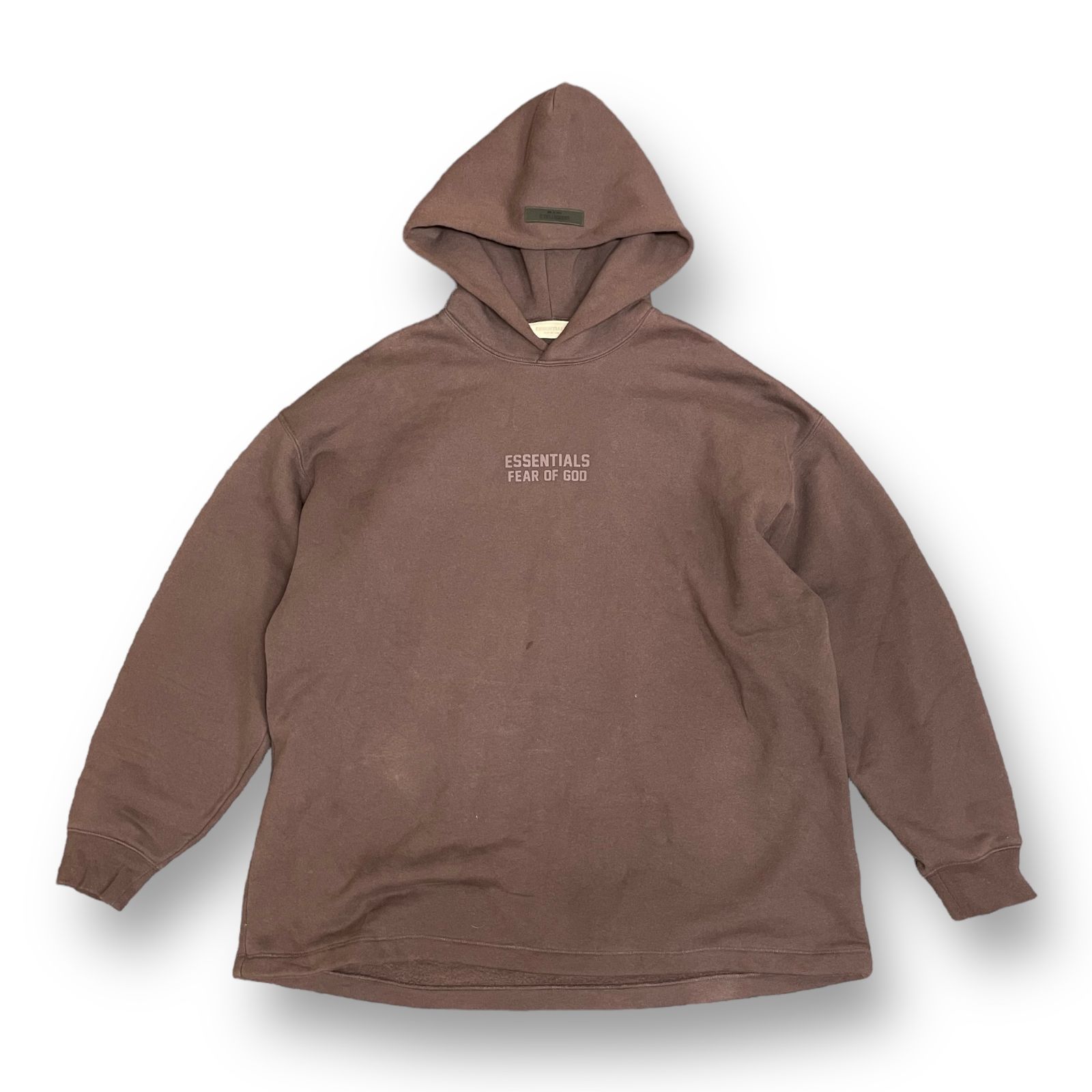 FOG ESSENTIALS RELAX LOGO SWEAT HOODIE リラックス ロゴプリント