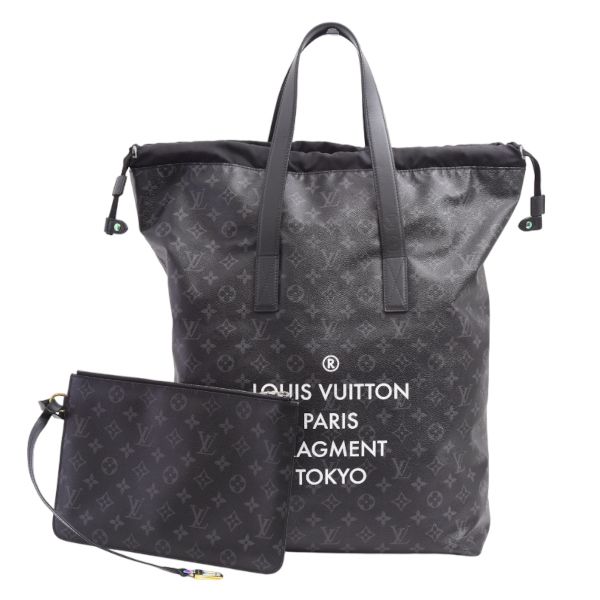 LOUIS VUITTON ×フラグメント モノグラム カバライト トート ルイヴィトンフラグメント カバライト 14145 ブラウン ユニ
