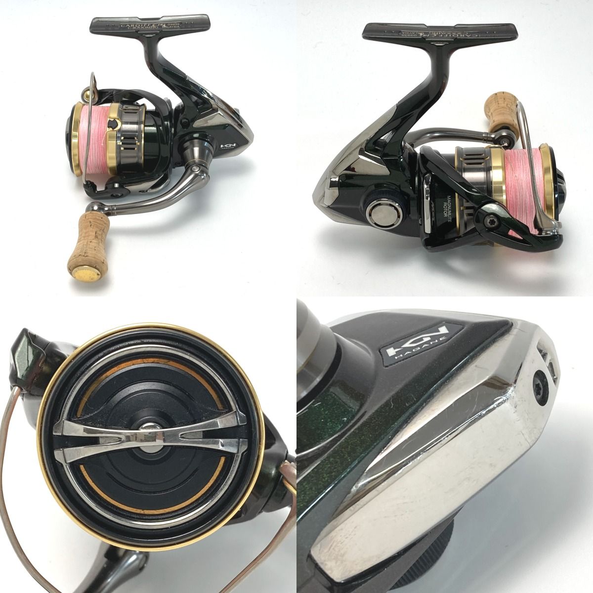 【シマノ】18カーディフCi4+ C3000MHG シマノ 18 カーディフ CI4＋ C3000MHG スピニングリール - 最