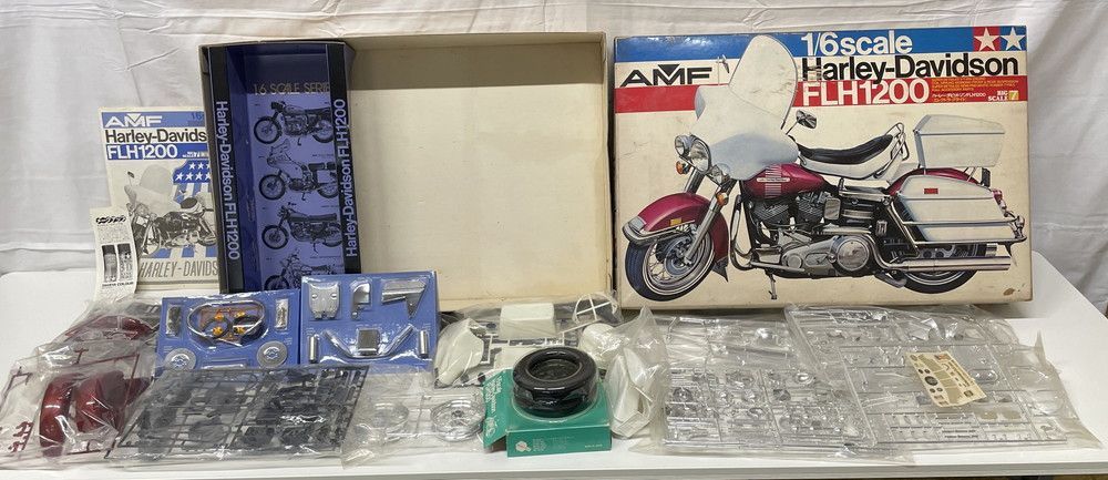 TAMIYA タミヤ 1|6 scale Harley-Davidson FLH1200 プラモデル ジャンク品