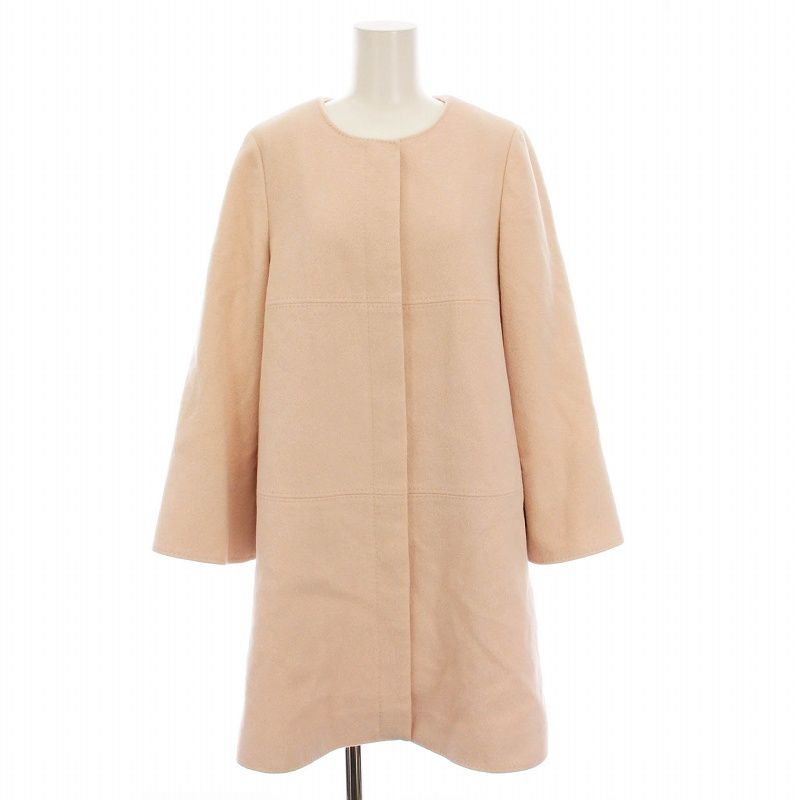 エムズグレイシー M'S GRACY ロングコート アンゴラ混 アウター