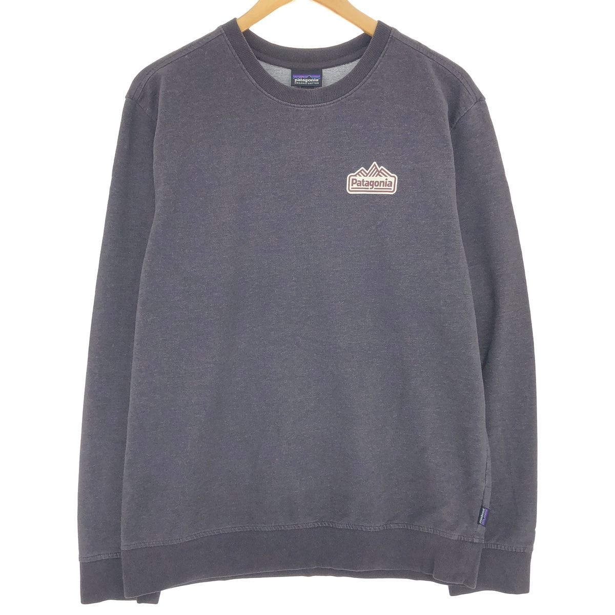 古着 パタゴニア Patagonia ロゴスウェットシャツ トレーナー メンズM/eaa411000
