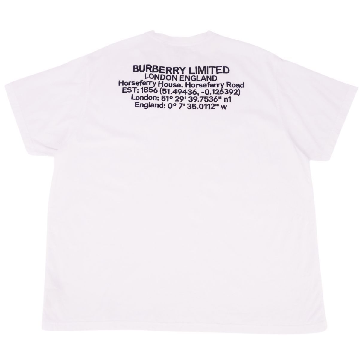 バーバリー BURBERRY Tシャツ カットソー 半袖 ショートスリーブ ロゴ 