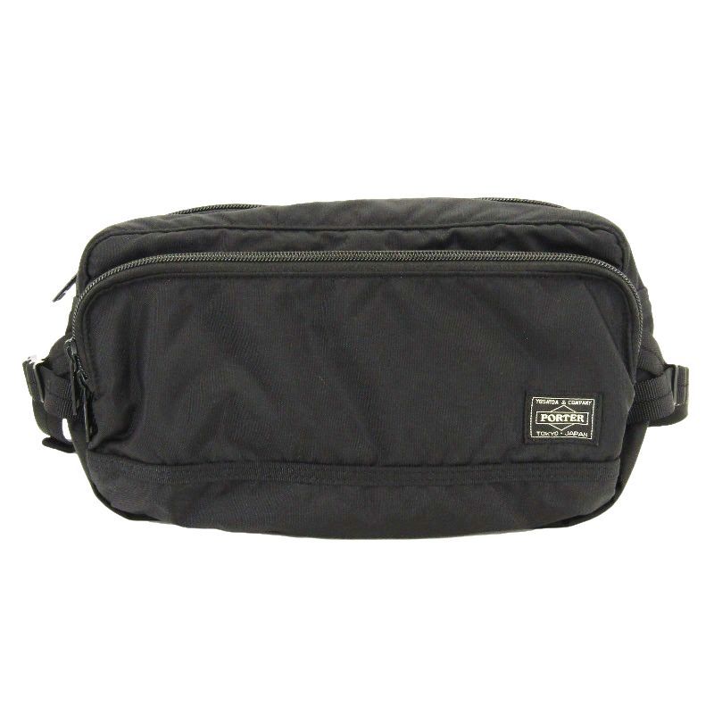 PORTER ポーター ウエストバッグ フラッシュ 689-05951 FLASH WAIST BAG ボデイバッグ ブラック 黒 24004526