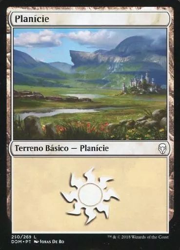 中古】マジックザギャザリング [C]：【ポルトガル語版】Plains(250/269