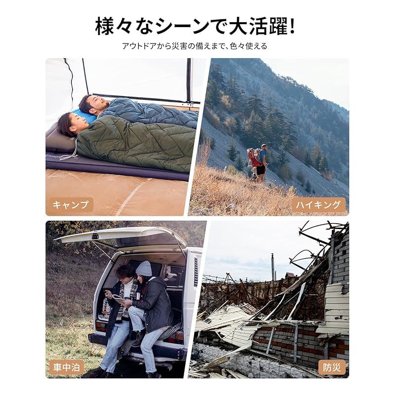 奇跡 在庫 KingCamp ブランケット フリーズ 200×145cm 大判 保温 軽量 冬用 連結 寝袋変形 丸洗い コンパクト 車中泊 キャンプ 防災 旅行 カーキ オリーブ 1