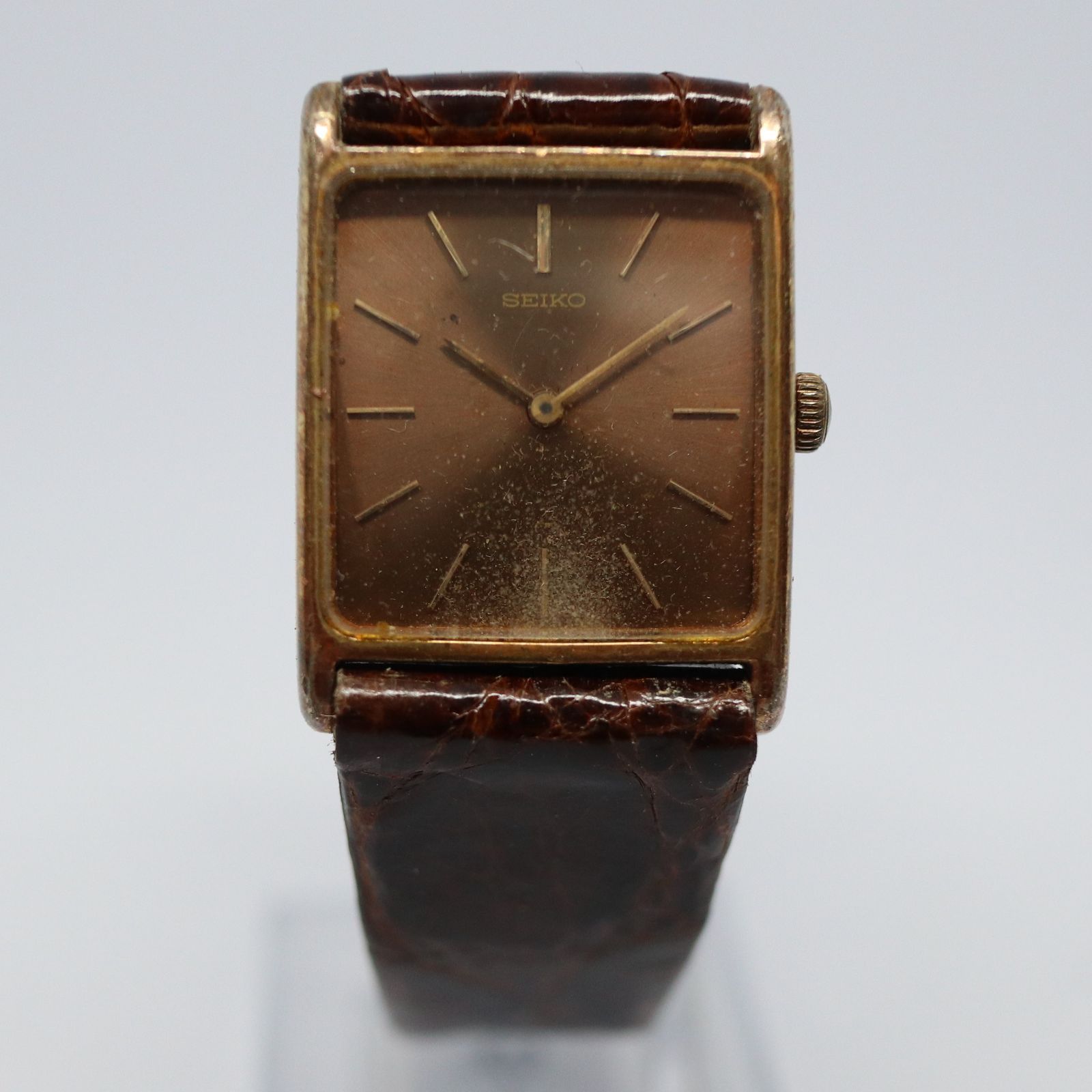 稼働品】SEIKO セイコー メンズ 腕時計 機械式 手巻き 
