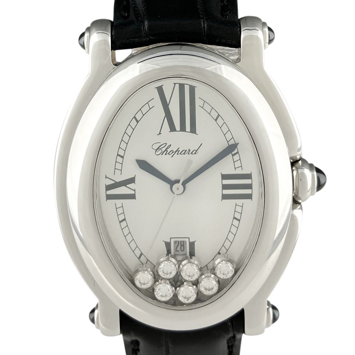 ショパール Chopard ハッピースポーツ 7Pダイヤ オーバル 27/8937-23 
