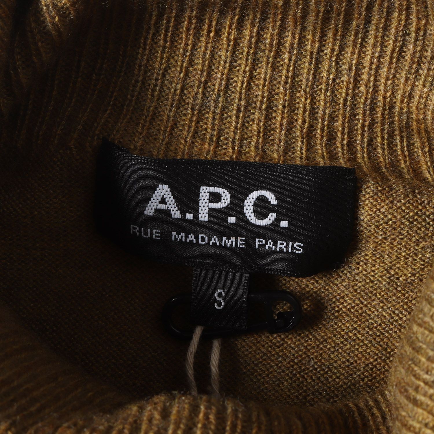 新品 A.P.C. アーペーセー ニット サイズ:S タートルネック ハイゲージ 