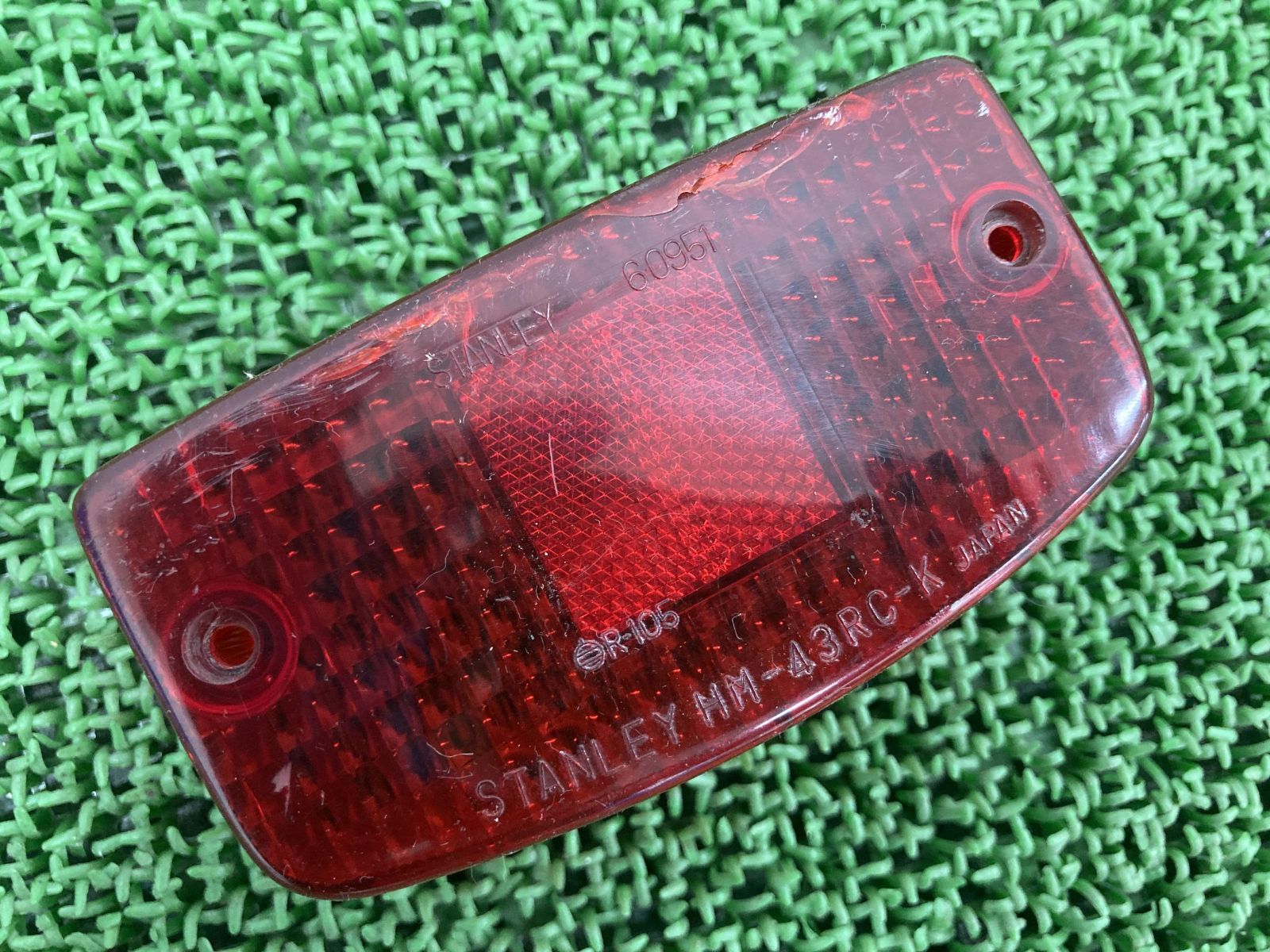 GB250クラブマン テールレンズ HM-43RC-K ホンダ 純正 中古 バイク 部品 MC10 NS-1 ジェイド 修復素材に コケキズ無し 車検 Genuine