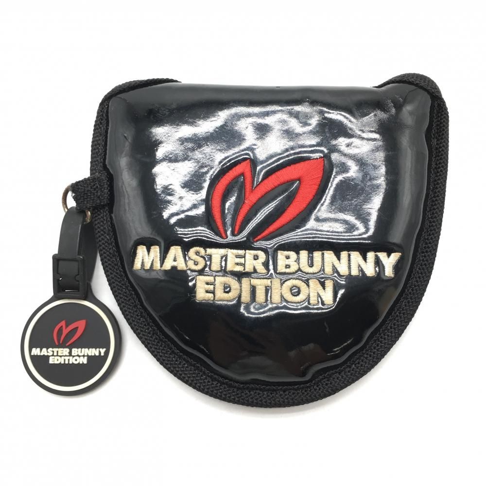 MASTER BUNNY EDITION - coco 中古 マスターバニーエディション MASTER BUNNY EDITION パターカバー シルバー エンボスロゴ マレット型 エナメル マスターバニー パターカバー 黒 エナメル マレット型 ラバー