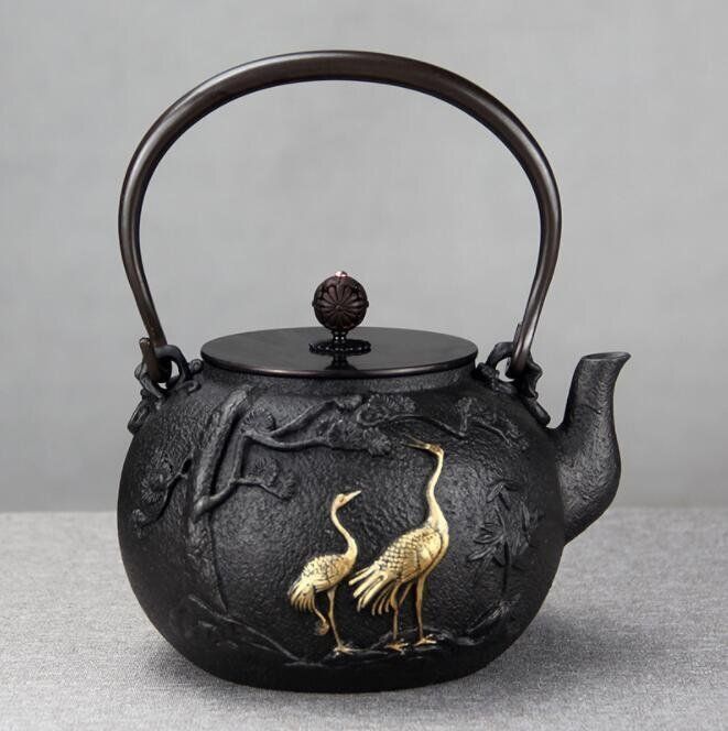 鉄器 鉄瓶 提梁壺 茶道具対応 鉄やかん 鉄分補給 鉄びん